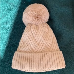 Child's Pom Pom Hat!  Soft and cozy .Size small. In perfect condition .